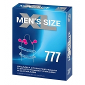 Стимулирующая насадка на пенис MEN SIZE 777 - Sitabella - в Рубцовске купить с доставкой