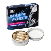Пищевой концентрат для мужчин MANS FORCE  - 12 капсул - Sitabella - купить с доставкой в Рубцовске
