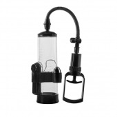 Прозрачная вакуумная помпа с вибрацией Vibrating Penis Pump - Dream Toys - в Рубцовске купить с доставкой