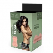 Телесный мастурбатор-вагина Olivia - Dream Toys - в Рубцовске купить с доставкой