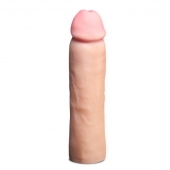 Телесная фаллическая насадка на пенис Magnum Xtender - 23 см. - Blush Novelties - в Рубцовске купить с доставкой