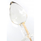 Прозрачный леденец в форме малой анальной пробки со вкусом пина колада - Sosuчki - купить с доставкой в Рубцовске