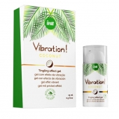 Возбуждающий гель с ароматом кокоса Vibration Coconut - 15 мл. - INTT - купить с доставкой в Рубцовске