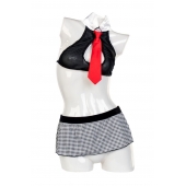 Надувная секс-кукла с реалистичной головой в костюме учительницы - ToyFa - в Рубцовске купить с доставкой