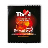 Разогревающий гель-лубрикант Stimulove Strong в одноразовой упаковке - 4 гр. - Биоритм - купить с доставкой в Рубцовске