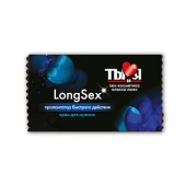 Пролонгирующий крем LongSex в одноразовой упаковке - 1,5 гр. - Биоритм - купить с доставкой в Рубцовске