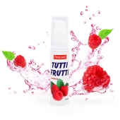 Гель-смазка Tutti-frutti с малиновым вкусом - 30 гр. - Биоритм - купить с доставкой в Рубцовске