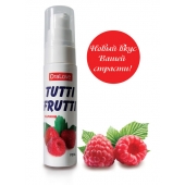 Гель-смазка Tutti-frutti с малиновым вкусом - 30 гр. - Биоритм - купить с доставкой в Рубцовске