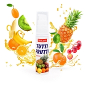 Гель-смазка Tutti-frutti со вкусом тропических фруктов - 30 гр. - Биоритм - купить с доставкой в Рубцовске