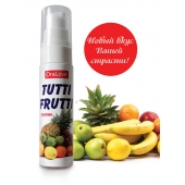Гель-смазка Tutti-frutti со вкусом тропических фруктов - 30 гр. - Биоритм - купить с доставкой в Рубцовске