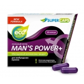 Возбуждающее средство для мужчин Mans Power plus - 10 капсул (0,35 гр.) +1 в подарок - SuperCaps - купить с доставкой в Рубцовске