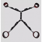 Изысканный набор фиксаций на кровати Reversible Under Mattress Restraint Set - Fifty Shades of Grey - купить с доставкой в Рубцовске