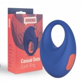Синее эрекционное кольцо RRRING Casual Date Cock Ring - FeelzToys - в Рубцовске купить с доставкой