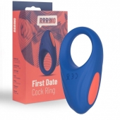 Синее эрекционное кольцо RRRING First Date Cock Ring - FeelzToys - в Рубцовске купить с доставкой