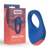 Синее эрекционное кольцо RRRING Dinner Date Cock Ring - FeelzToys - в Рубцовске купить с доставкой