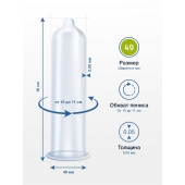 Презервативы MY.SIZE размер 49 - 10 шт. - My.Size - купить с доставкой в Рубцовске