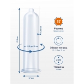 Презервативы MY.SIZE размер 57 - 3 шт. - My.Size - купить с доставкой в Рубцовске