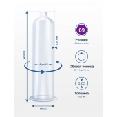 Презервативы MY.SIZE размер 69 - 3 шт. - My.Size - купить с доставкой в Рубцовске