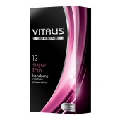 Ультратонкие презервативы VITALIS PREMIUM super thin - 12 шт. - Vitalis - купить с доставкой в Рубцовске