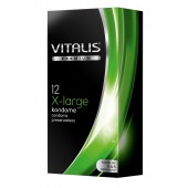 Презервативы увеличенного размера VITALIS PREMIUM x-large - 12 шт. - Vitalis - купить с доставкой в Рубцовске