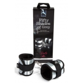 Серо-черные наручники Totally His - Fifty Shades of Grey - купить с доставкой в Рубцовске
