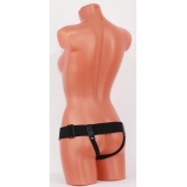 Универсальные черные трусики для страпона - БДСМ Арсенал - купить с доставкой в Рубцовске