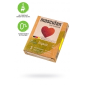 Экологически чистые презервативы Masculan Organic - 3 шт. - Masculan - купить с доставкой в Рубцовске