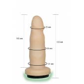 Телесная насадка Harness - 13,3 см. - LOVETOY (А-Полимер) - купить с доставкой в Рубцовске