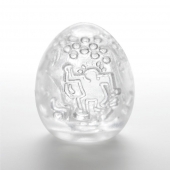 Мастурбатор-яйцо Keith Haring EGG DANCE - Tenga - в Рубцовске купить с доставкой