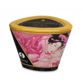 Массажная свеча Rose Petals с ароматом розы - 170 мл. - Shunga - купить с доставкой в Рубцовске