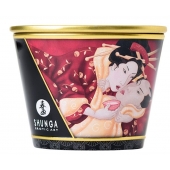 Массажная  свеча Sparkling Strawberry Wine с ароматом клубничного вина - 170 мл. - Shunga - купить с доставкой в Рубцовске