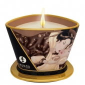 Массажная свеча Intoxicatin Chocolate с ароматом шоколада - 170 мл. - Shunga - купить с доставкой в Рубцовске