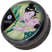 Массажная свеча Exotic Green Tea с ароматом зелёного чая - 30 мл. - Shunga - купить с доставкой в Рубцовске