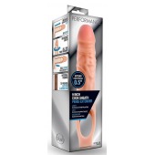 Телесная насадка на пенис 9 Inch Cock Sheath Extender - 22,2 см. - Blush Novelties - в Рубцовске купить с доставкой