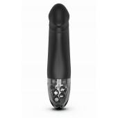 Черный вибратор с электростимуляцией Real Deal Neal - 16,5 см. - MyStim - купить с доставкой в Рубцовске