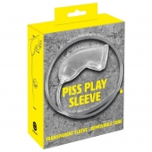Прозрачная насадка на пенис Piss Play Sleeve для игр с мочеиспусканием - Orion - купить с доставкой в Рубцовске