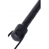 Чёрный стек с фигуркой леопарда на наконечнике - 21 см. - ToyFa - купить с доставкой в Рубцовске