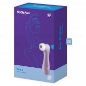 Сиреневый вакуум-волновой клиторальный стимулятор Satisfyer Pro 2 - Satisfyer