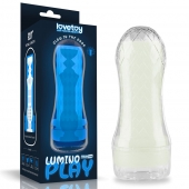 Светящийся в темноте мастурбатор Lumino Play Masturbator Pocketed - Lovetoy - в Рубцовске купить с доставкой