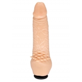 Телесная насадка-фаллос с шипами для массажа клитора - 17,8 см. - LOVETOY (А-Полимер) - купить с доставкой в Рубцовске