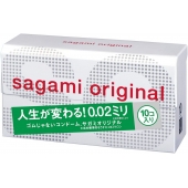 Ультратонкие презервативы Sagami Original 0.02 - 10 шт. - Sagami - купить с доставкой в Рубцовске