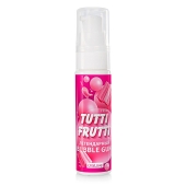 Интимный гель на водной основе Tutti-Frutti Bubble Gum - 30 гр. - Биоритм - купить с доставкой в Рубцовске