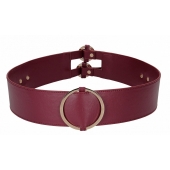 Бордовый ремень Halo Waist Belt - размер L-XL - Shots Media BV - купить с доставкой в Рубцовске