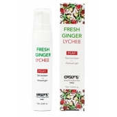 Возбуждающий гель Fresh Ginger Lychee Arousal Gel - 15 мл. - Exsens - купить с доставкой в Рубцовске