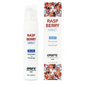 Возбуждающий гель Raspberry Mint с ароматом малины и мяты - 15 мл. - Exsens - купить с доставкой в Рубцовске