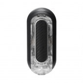 Черный мастурбатор Tenga Flip Zero Gravity с вибрацией - Tenga - в Рубцовске купить с доставкой