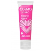 Возбуждающий гель на водно-силиконовой основе Cosmo Vibro с ароматом земляники - 50 гр. - Биоритм - купить с доставкой в Рубцовске