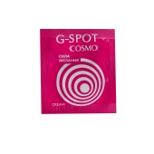 Стимулирующий интимный крем для женщин Cosmo G-spot - 2 гр. - Биоритм - купить с доставкой в Рубцовске