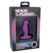 Фиолетовая вибровтулка Nexus G-Play+ M - Nexus Range - в Рубцовске купить с доставкой