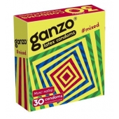 Микс-набор из 30 презервативов Ganzo Mixed - Ganzo - купить с доставкой в Рубцовске
